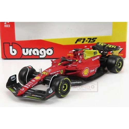 1:18 BURAGO Ferrari F1-75 #16 Monza Gp Italy 2022 Leclerc BU16811LE-MONZA - Immagine 2 di 4