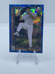 2025 Topps Chrome Sapphire Tarik Skubal Image Variation #258 Tigers