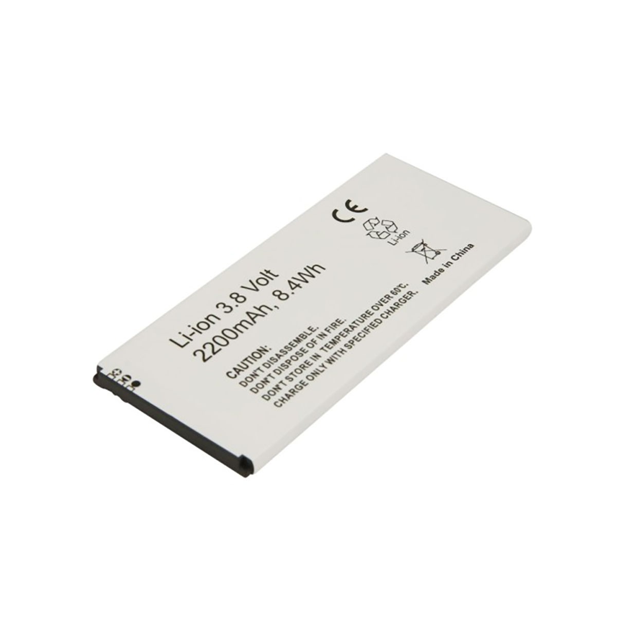 Batterie Cisco 8821 Avizar blanche pour remplacer un bloc usagé 2200mAh
