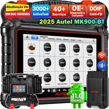 Autel MaxiCOM MK900BT Scanner 2025 Bidirectional Diagnostic Tool 8" All System