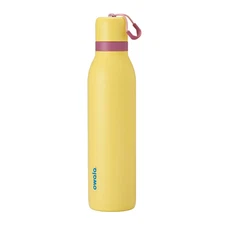 Owala FreeSip SS Twist 24oz Water Bottle High Noon Yellow Leak Proof Insulated
