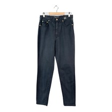 Vintage 90s Mens VERSACE JEAN COUTURE PANTS DARK GREY SIZE 33 / 47