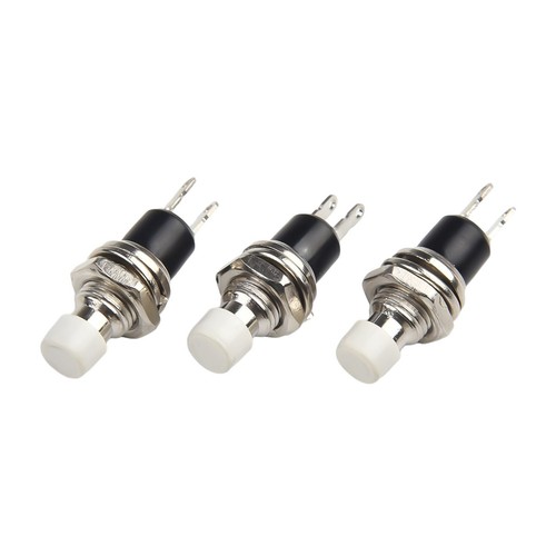 Easy Installation 6Pcs PBS110 7mm Round Button Momentary Push Button Switch - Picture 15 of 54