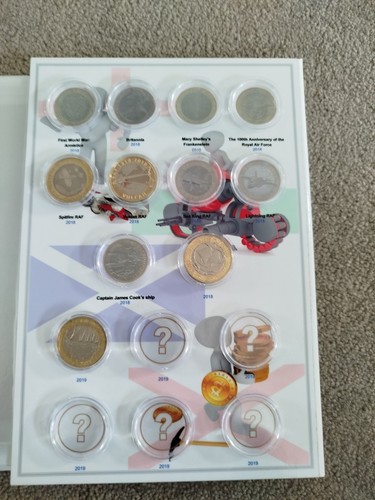 Britannia 2 Pound Münze 2015 sehr selten Fehler Viertelwende - Bild 10 von 12