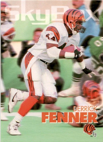 1993 Skybox Impact Derrick Fenner #46 card