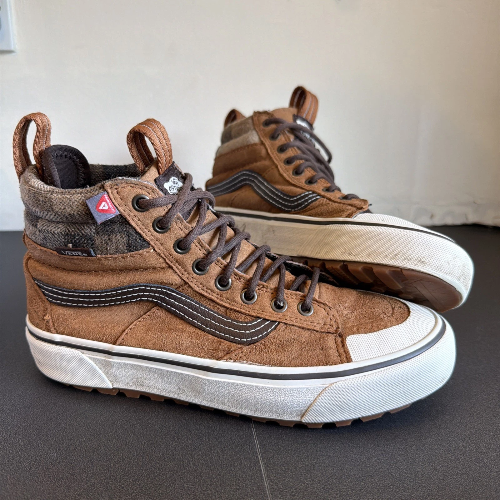 Vans SK8 HI MTE 2.0 DX size 6 uk Glazed Ginger All Weather Hiking Shoes Boots