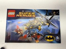 LEGO 76011 Superheroes Batman Attack Used 100% Complete Set Manual 3 Mini Figure