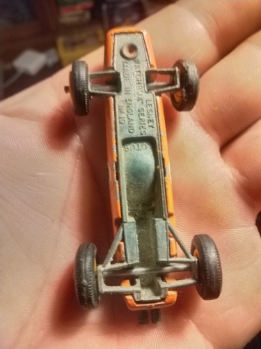 Lesney Matchbox n. 19 Lotus Orange Ottime Condizioni! Vhtf!! - Foto 5 di 5