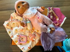 11pc LUV n SNUGGLE Baby Alive BABY DOLL Sucks Thumb Toe CLOTHES Bottle Dummy LOT
