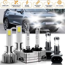Led Hid Headlight Combo Hilowfog Light Bulb 10000lm For Kia Sorento 2013-2013 Led Hid Headlight Combo Hilowfog Light Bulb 10000lm For Kia Sorento 2013-2013