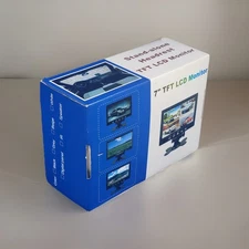 Stand Alone Headrest 7" TFT LCD Car Monitor Excellent Condition