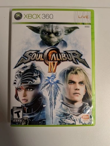 Soul Caliber IV for Xbox 360 Complete CIB With Manual