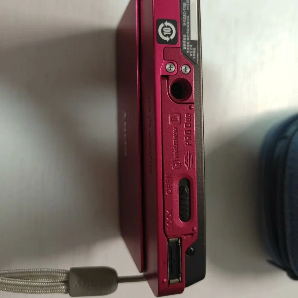 SONY Cyber-shot DSC-T700 Digitalkamera 10,1 MP 4x optischer Zoom englische Sprache - Bild 4 von 4