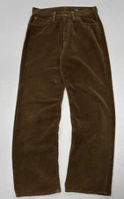 45rpm F.F. rpm Cotton Velour Wide Leg Pants, Cotton 100, Men's Size L, Brown