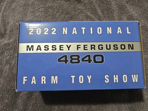 2022 ERTL 1:32 TOY FARMER Massey Ferguson 4840 Tractor 4wd w/DUALS NEW!! - Picture 3 of 5