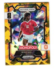 2026 Panini Prizm Monopoly FIFA WC Ruud Gullit Gold Cracked Ice Prizm