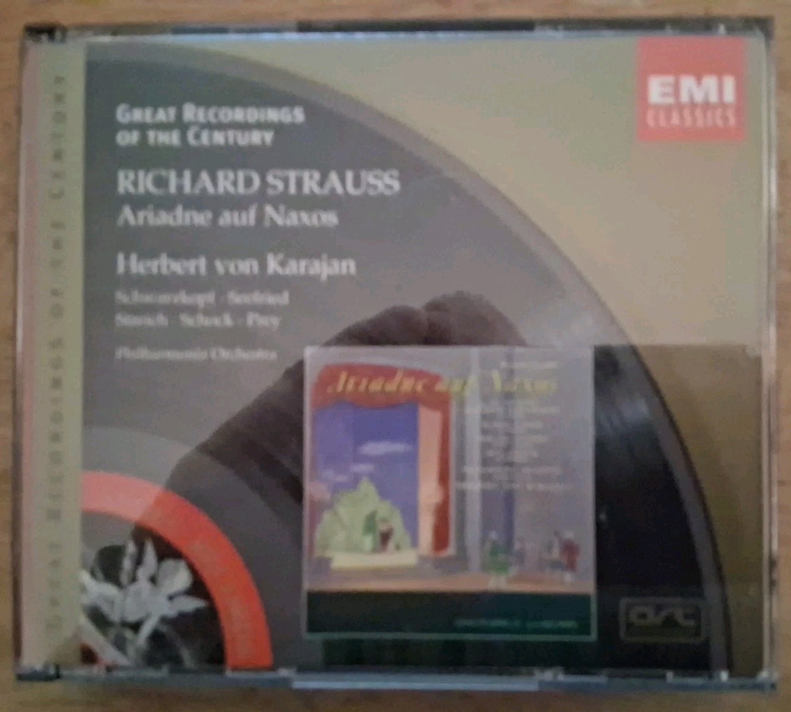 Richard Strauss Ariadne Auf Naxos Herbert von Karajan (EMI CD, 1999)