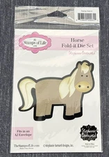The Stamps of Life HORSE FOLD-IT Die Set