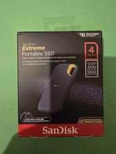 SanDisk Extreme Portable SSD 4 TB 2050 Read /1000Write MB/s