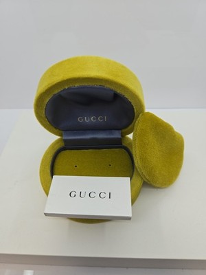 Gucci Earrings  Box , Stud , Green, Genuine, New 