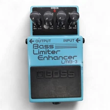 BOSS BASS LIMITER ENHANCER LMB-3 Limiter Effects Pedal Tested & Works 12223
