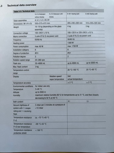 Geprüftes funktionierendes Buchi B-491 Wasser-Ölbad mit Power Base R-210 215 Rotavapor - Bild 13 von 13