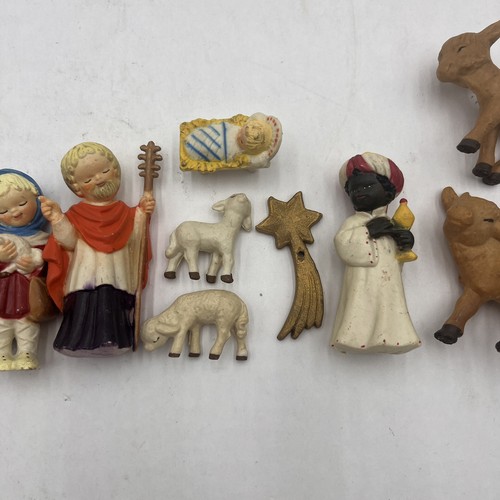 Vintage Nativity Set Gemayel Christmas - Bild 3 von 9