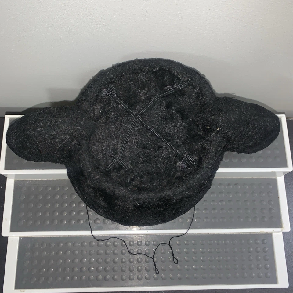 Vintage Montera Bullfighting Spanish Matador Hat Cap Black Orange Silky Lining! - Image 2 of 4