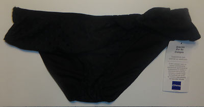 Ladies Allen Schwartz Black Bikini Swim Bottoms Sizes 8, 10 
