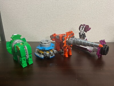 Power Rangers Ninja Steel Ninninger DX OtomoNin Megazord 4p Set