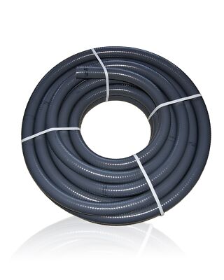 PVC Flexschlauch 50mm 12m Klebeschlauch AD 50mm  PVC Flexrohr Schwimmbad Pool