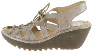 fly london silver sandals