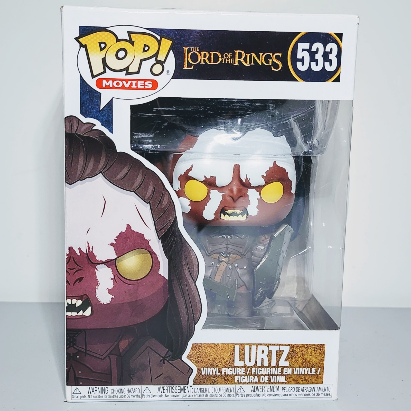 Sale Funko Pop Movies: The Lord Of The Rings - Lurtz #533