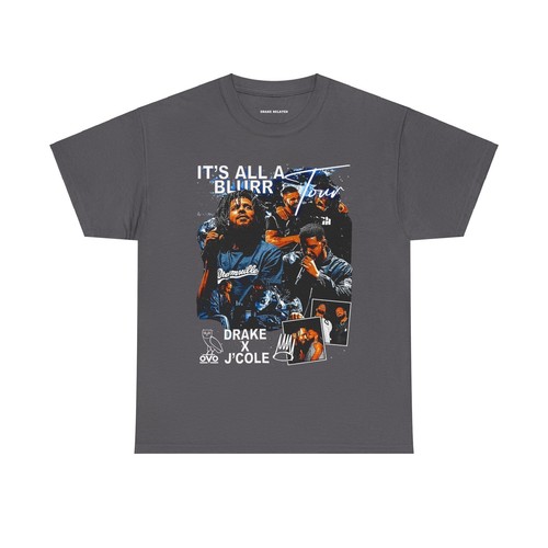 Big As The What Tour Merch | Cole & Drake Together T-shirt Heavy Cotton Quality - Picture 5 of 16