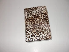 Kansang 360 Degree Rotating Leopard Pattern PU Leather Smart Folio Cover