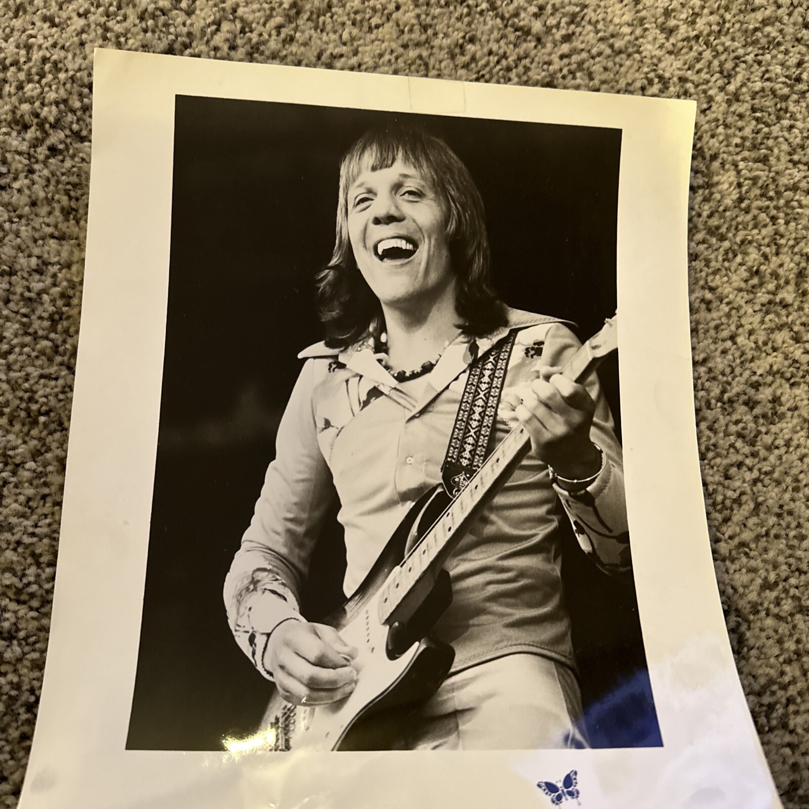 ROBIN TROWER Publicity Promo 8x10 Black/White Photo eBay