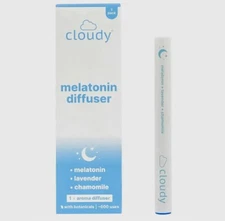 New LED Cloudy Sleep Melatonin Diffuser Pen Oil Aromatherapy Chamomile Lavender