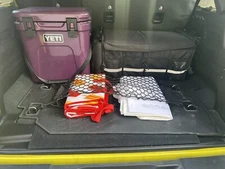 Rear Trunk Floor Organizer Style Web Mesh Cargo Net for JEEP WRANGLER 2007-2025