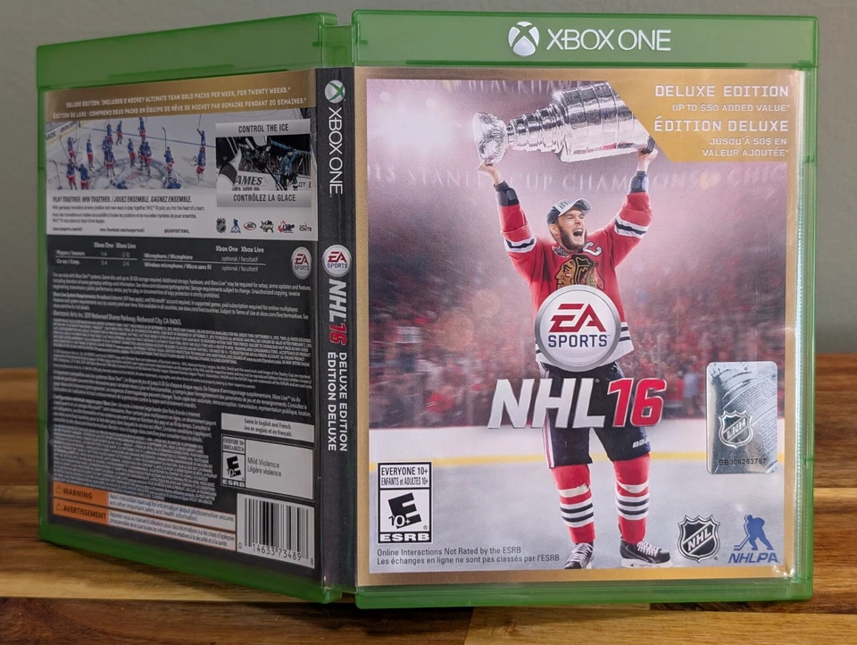 NHL 16 Deluxe Edition(Microsoft Xbox One, 2015) Tested- Near Mint Disc! - Image 4 of 4