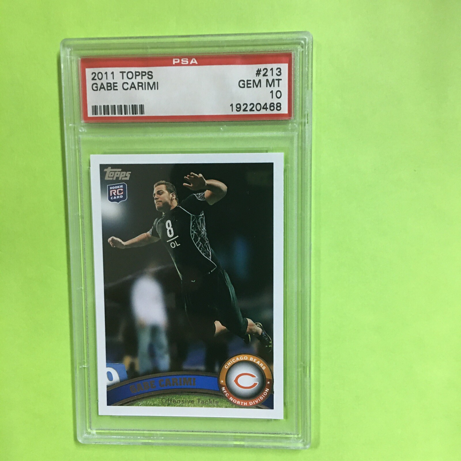 Gabe Carimi Topps #213 Base