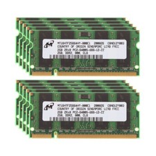 16GB 8GB 4GB 2GB DDR2 800Mhz PC2-6400S sodimm Laptop Memory SDRAM LOT AB