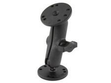 RAM Mount Double Metal Round Plate Assembly With Plastic Arm RAP-B-101-OT1U