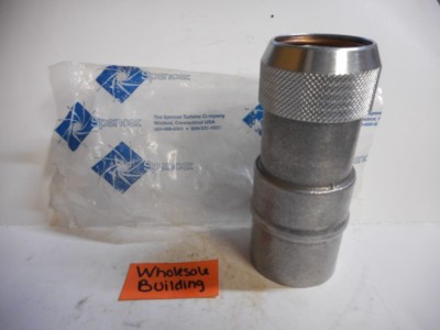 SPENCER TURBINE COMPANY, 1-1/2'' HOSE CONNECTOR W/ LOCKING NUT, VTL90078