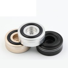 4pcs 30x12mm Aluminum Speaker Shock Absorbing Foot Pad Isolation Base Stand Feet