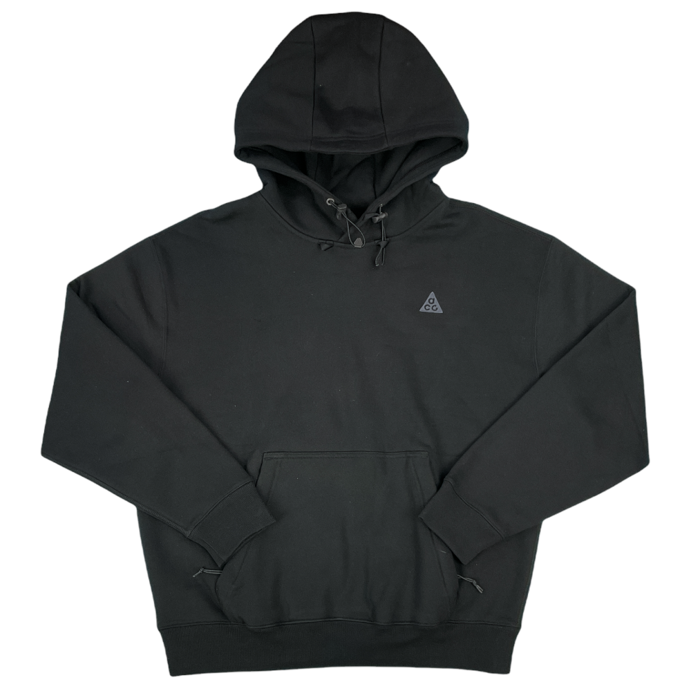 Nike ACG Pullover Fleece Hoodie Cw4490 010 Sz XXL Black for sale