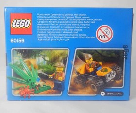 NEW LEGO 60156 JUNGLE BUGGY Set City ATV Dune-Buggy Jewel Statue Spider Machete
