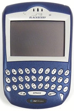 BlackBerry 7280 - Blue and Gray  AT T Wireless  Very Rare RIM Smartphone