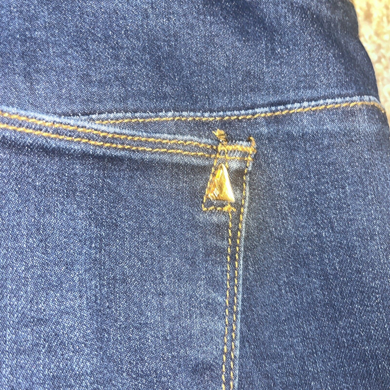 La La Anthony Women's Power Zip High Rise Skinny Jeans Blue Size 22 (36x32) - View 20