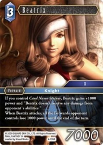 Near Mint FFTCG Beatrix - 4-135R Opus IV Final Fantasy TCG Near Mint FFTCG Beatrix - 4-135R Opus IV Final Fantasy TCG