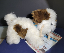 Nintendogs Tug and Play Shih tzu Dog Puppy Interactive Plush 2006 Certificate